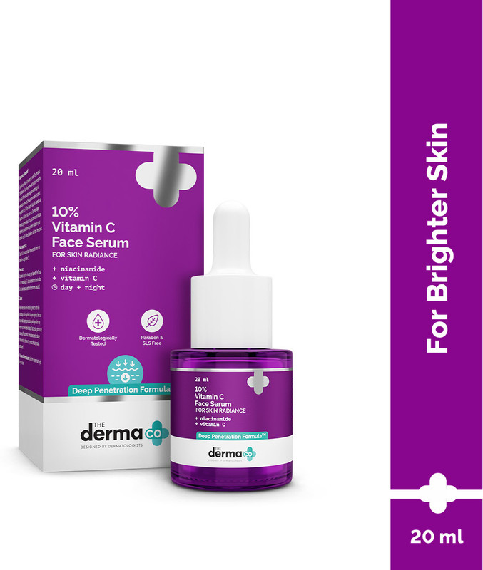 The Derma Co 10% Vitamin C Face Serum for Skin Radiance(20 ml)