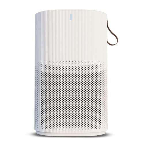 Eureka Forbes Air Purifier 150 for bedroom | Covers upto 200 Sq. Ft. | True HEPA H13 Filter & Surround 360° Air Technology | Removes 99.97% Dust & Particulate Matter | 3-Stage Purification