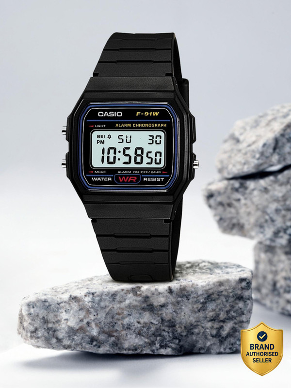 CASIO F-91W-1DG Youth ( F-91W-1Q ) Digital Watch  – For Men