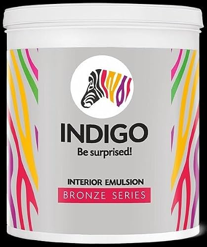 Indigo Interior Emulsion Sliver Series – White | Interior Paint | Matt finish | 10 Liters | White