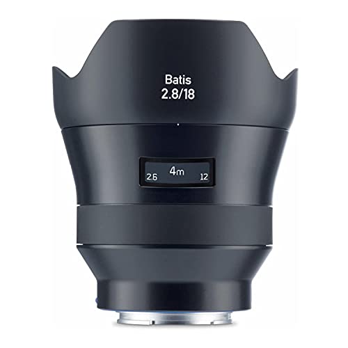 Zeiss Carl Zeiss Batis 2.8/18 Super Wide-Angle Camera Lens for Sony E-Mount Mirrorless Cameras,Black,18 mm