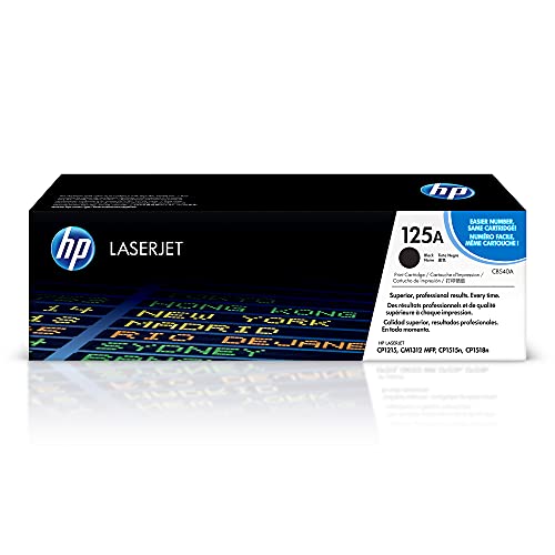 HP Cb540A 5T Color LaserJet Cp1215/1515 Black Crtg Printer Cartridges, Standard