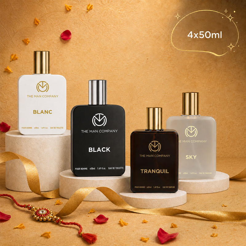 THE MAN COMPANY Perfume Gift Set – Timeless Fragrances | Luxury Long-Lasting Perfumes For Men Perfume  –  200 ml(For Men)