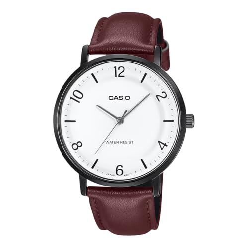 Casio Men MTP-VT03BL-7BDF Analog White Dial Men (A2410)