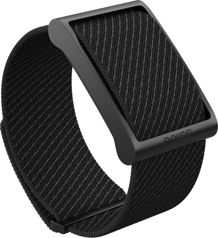 Noise REP 24X7 Fitness Tracker-No Subscription,HRV,4-Stage Sleep Tracking, AI Insights(Black Strap, Size : Free Size)