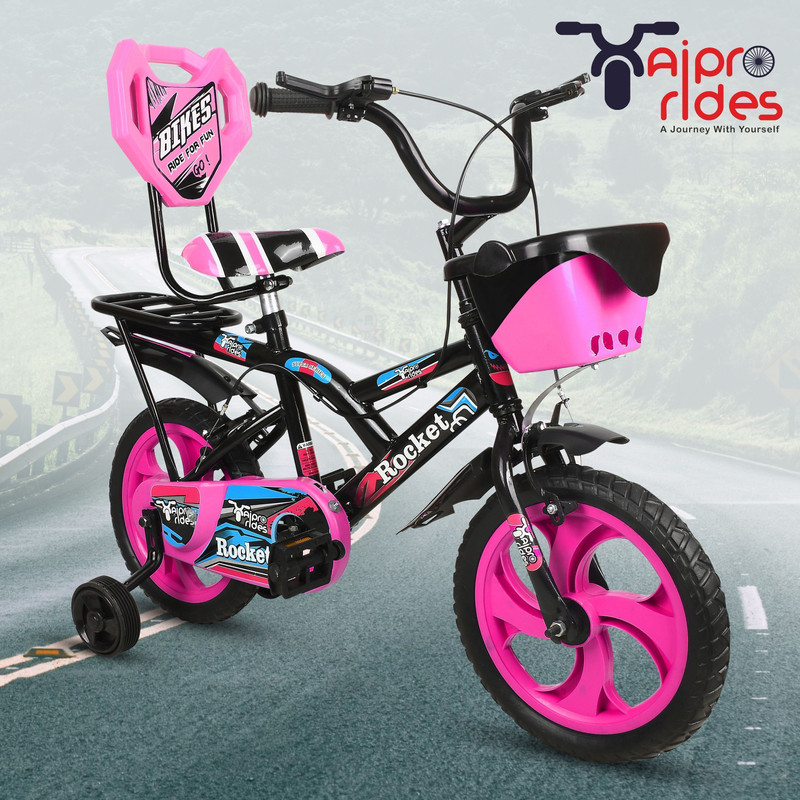 NEXOVA 14T ROCKY BABY PINK 14 T (inch) Road Cycle(Single Speed, Pink, Rigid)