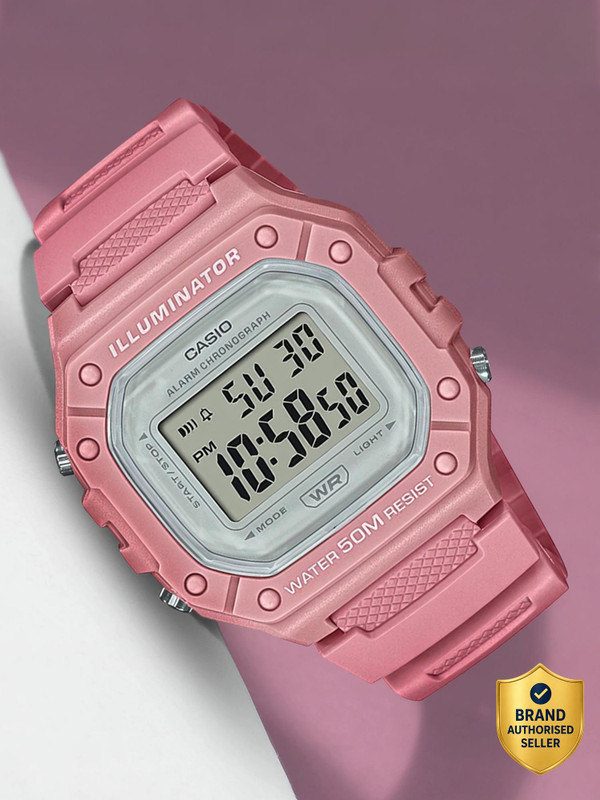 CASIO W-218HC-4AVDF Youth Digital Watch  – For Men & Women