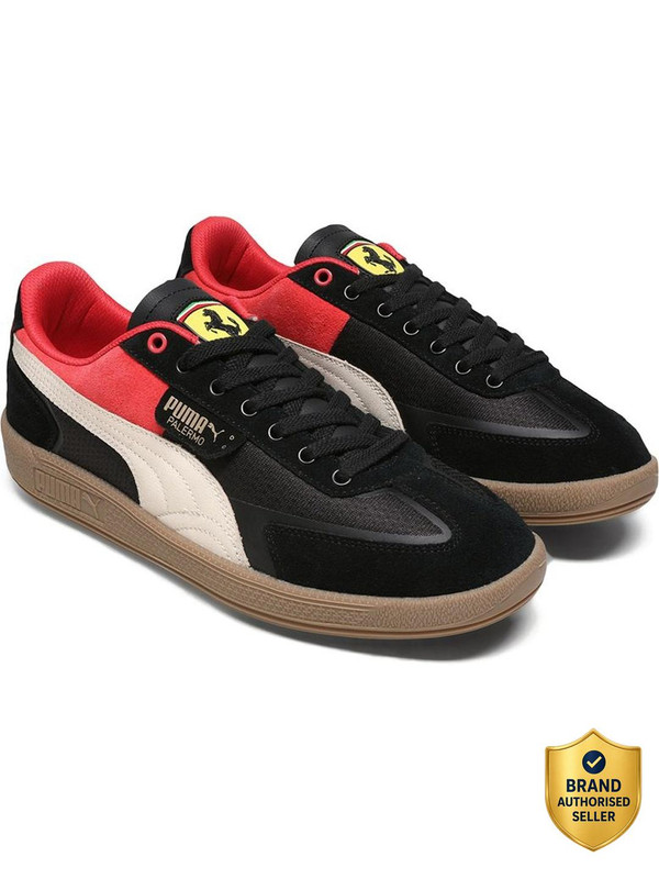 PUMA Palermo Sneakers For Men(Black , 10)