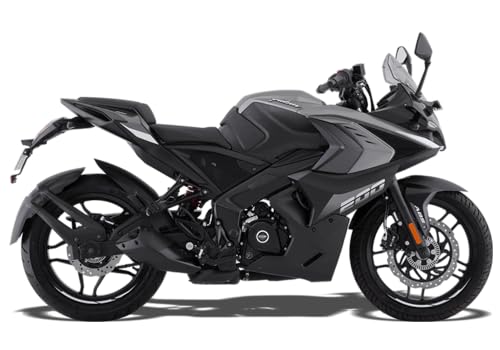 Bajaj Pulsar Rs 200 Motorcycle/Motorbike – Brooklyn Black – Ex-Showroom