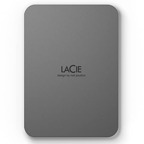 Seagate STHN2000401 2TB Backup Plus Slim Portable External Hard Drive + 1Yr Mylio Create + 2MO Adobe CC Photography, Silver