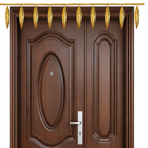 BENAVJI Door Torans Leaves, Traditional Wall Hanging Bandhanwar, Festive Home Entrance Decoration
