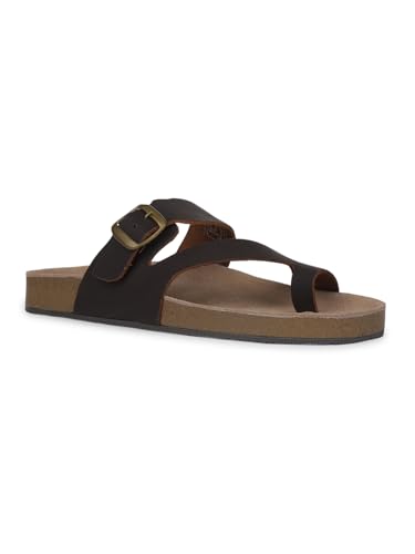 Bata Bio Toering Men’s Dark Brown Sandals – 10 UK (8734007)