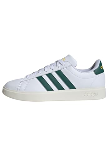 adidas Grand Court 2.0 Sportswear Men Shoes, White, 8