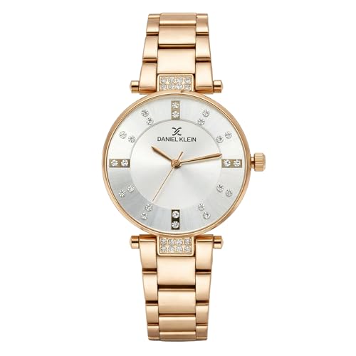 Daniel Klein Stainless Steel Analog Silver Dial Women’s Watch-Dk11328-3