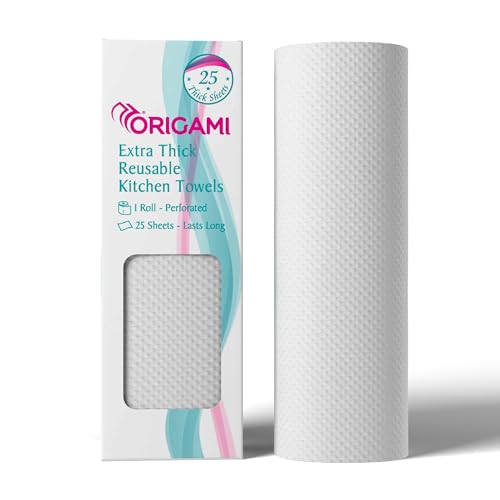 Origami Non-Woven Kitchen Towel | Pack of 1 | 25 Pulls Each