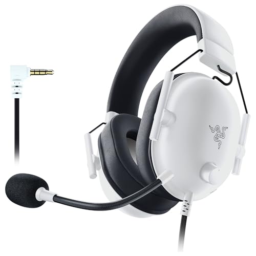 Razer BlackShark V2 X – White | Multi-Platform Wired Esports On Ear Headset – RZ04-03240700-R3M1
