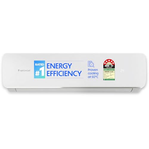 Optimist 1.39 T 5 Star WiFi Inverter Split AC | Lowest Bill ISEER 6.05 | 5-Yr Comp Warranty | 50°C Tested Cooling | Turbo+ Upto 1.9Ton Cooling | In-App Gas Level Indicator(ODU-SUHC48ZV, IDU- SEHC48ZV)