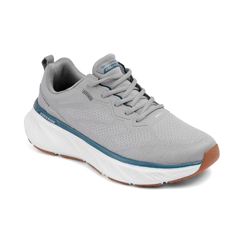 Skechers-Men’s Casual Shoes-EDGERIDE-232836ID-GYTQ-11 Gray/Turquoise