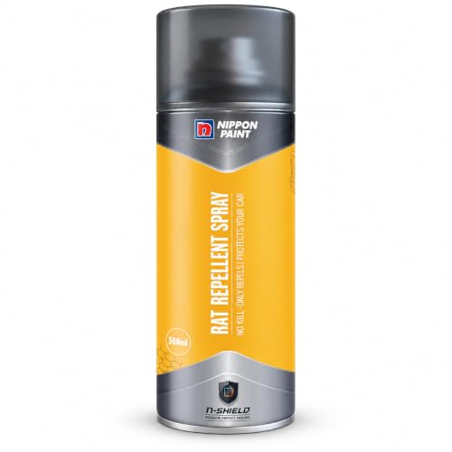 Nippon Paint n-Shield Rat Repellent Spray for Car Engine Bay, 500ml