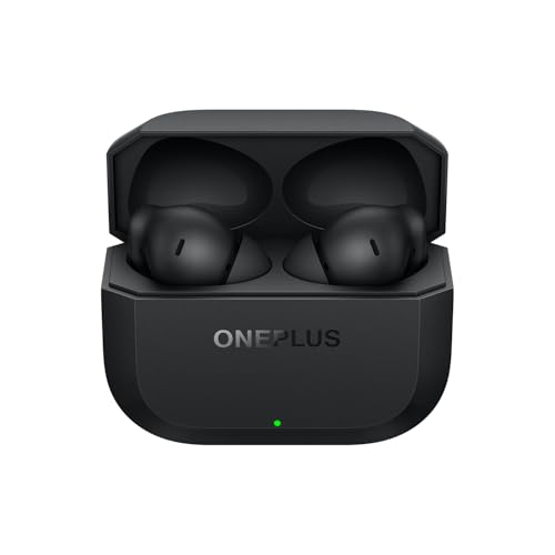 OnePlus Nord Buds 3r TWS Earbuds up to 54 Hours Playback, 2-mic Clear Calls, 3D Spatial Audio, AI Translation, 12.4mm Drivers, Dual-Device Connectivity, 47ms Low Latency – Ash Black
