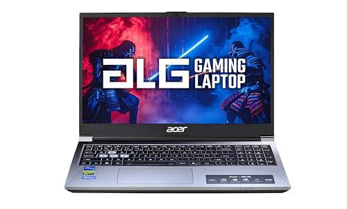 Acer ALG, Intel Core5-210H Processor, NVIDIA GeForceRTX 3050-4GB DDR6, Office 2024 + M365 Basic,16GB RAM/512GB SSD, FHD 15.6″, 144Hz, Win 11 Home, Titanium Gray, 1.99 KG, AL15G-53, Gaming Laptop